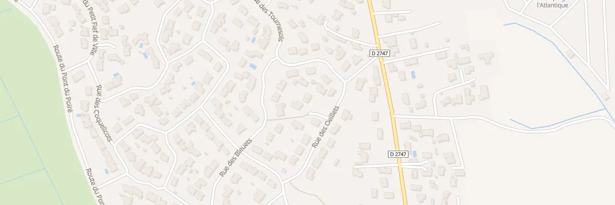 Plan du 6 Rue des oeillets à Angles