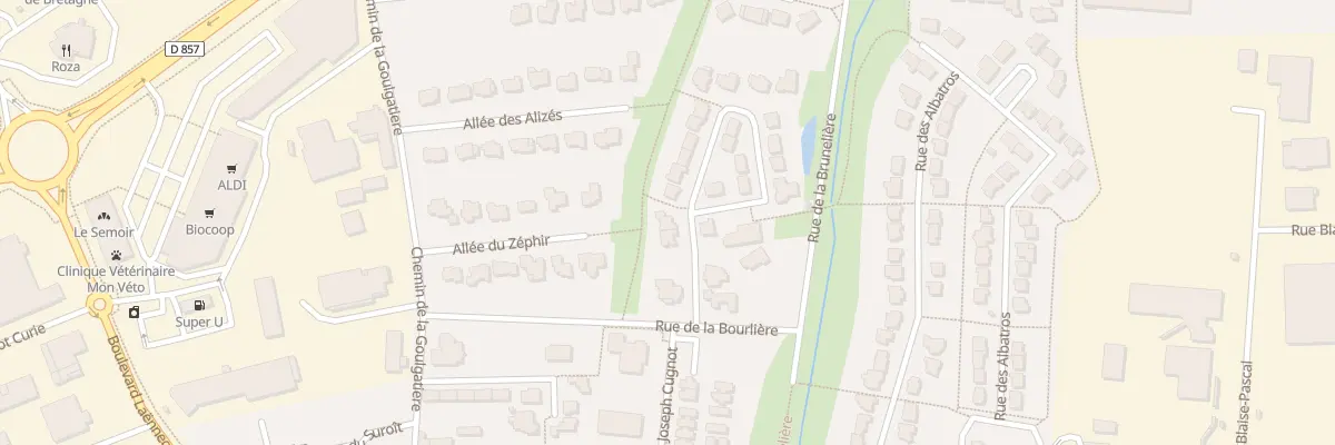 Plan du 7 Rue des Sternes à Châteaubourg