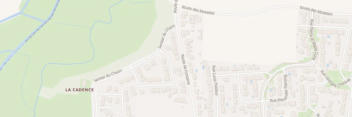 Plan du 43 Rte de Fontaine à Angles