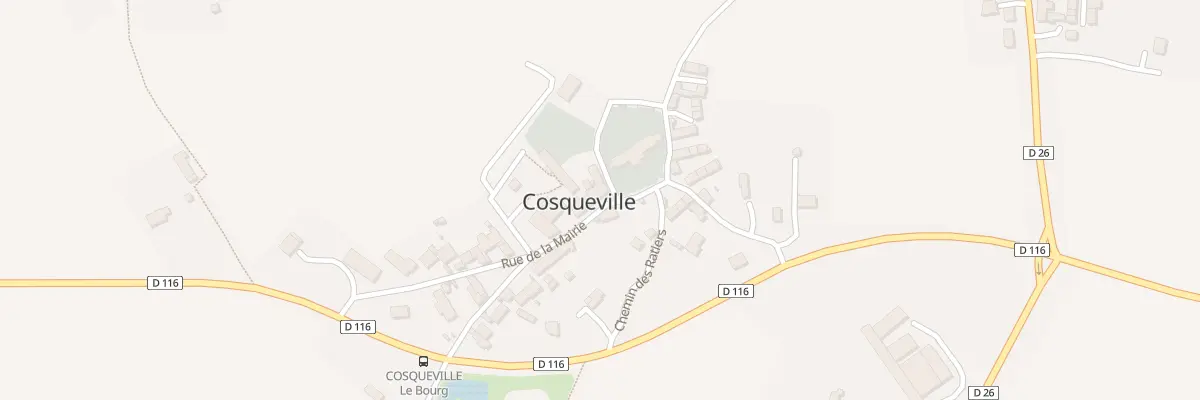 Plan du 21 Village de Cosqueville à Vicq-sur-Mer