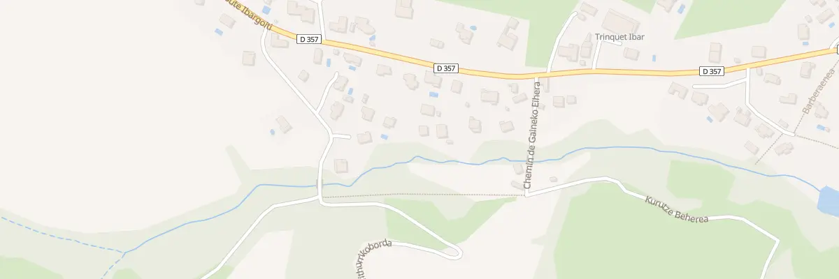 Plan du 593 Rte Ibargoiti à Mouguerre