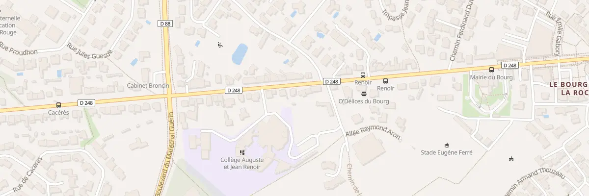 Plan du 44 Rue du général guérin à La Roche-sur-Yon