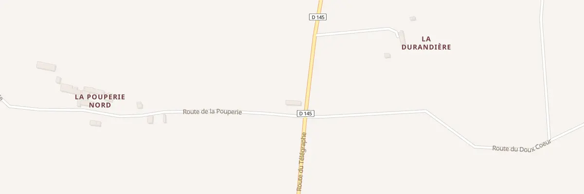 Plan du 2 Rte de la Pouperie à La Meurdraquière