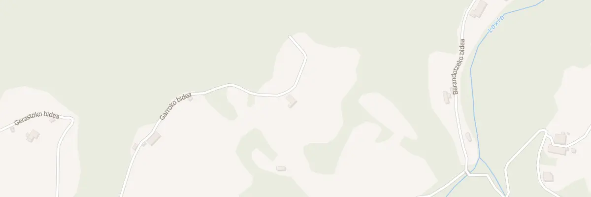 Plan du 814 Garroko bidea à Itxassou