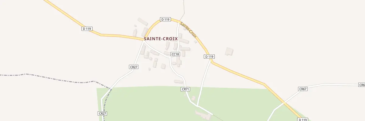 Plan du 16 Sainte Croix à Teurthéville-Bocage