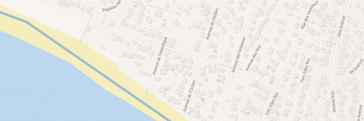 Plan du 24 Av Charles Chauveau à La Tranche-sur-Mer