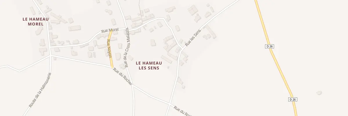 Plan du 12 Le Hameau Les Sens à Vicq-sur-Mer