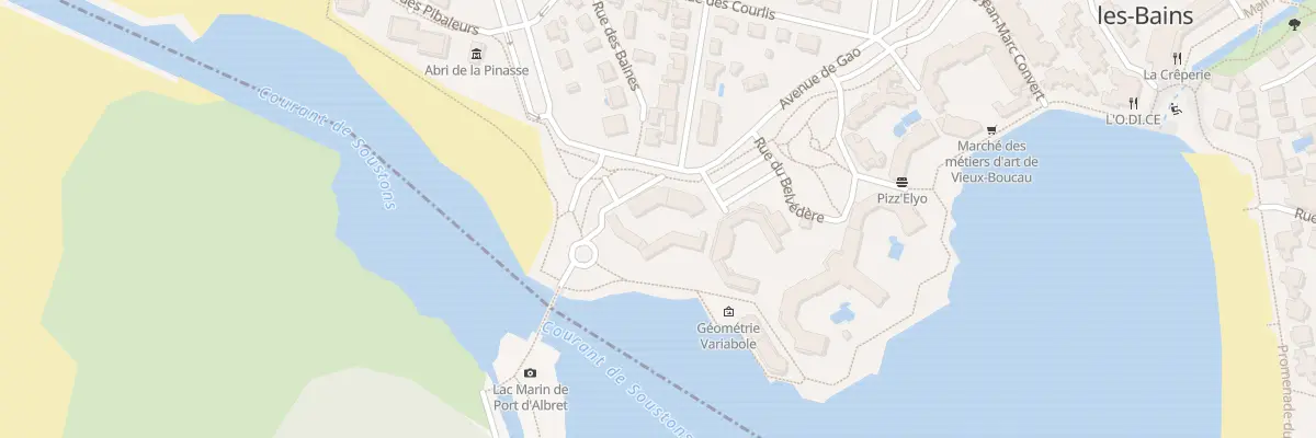 Plan du 30 Res de l’Ocean à Vieux-Boucau-les-Bains