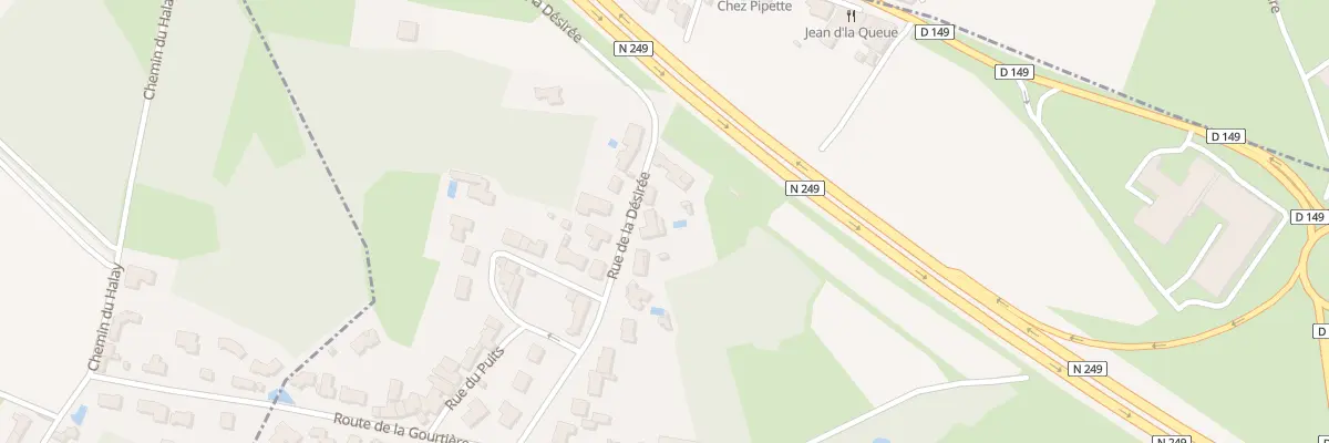 Plan du 28 Rue de la Désirée à La Haie-Fouassière