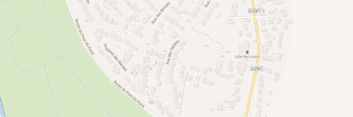 Plan du 19 Rue des oeillets à Angles