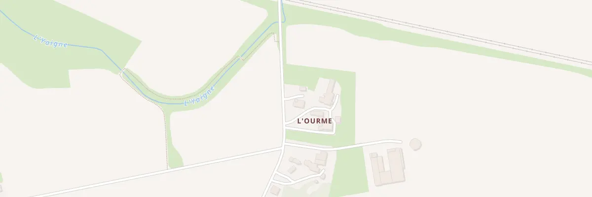 Plan du 5105 L’Ourme à Domagné