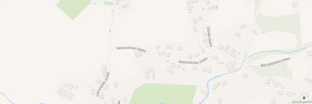 Plan du 220 Mokoxaineko bidea à Itxassou