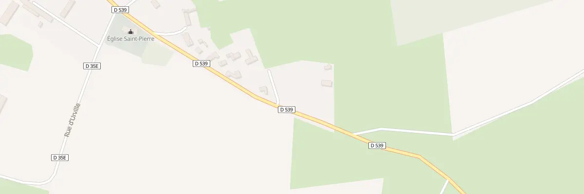 Plan du 17A Rue du Calvaire au Mesnil-Aubert