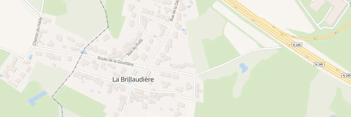 Plan du 16 Rue de la Désirée à La Haie-Fouassière