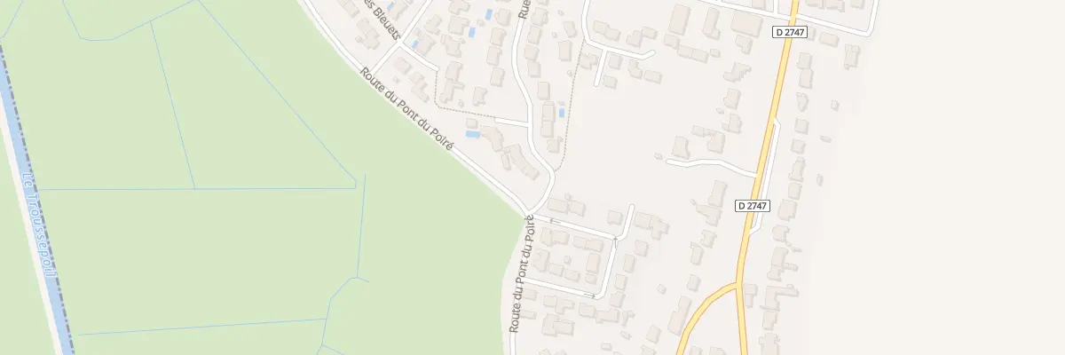 Plan du 42 Rue des oeillets à Angles