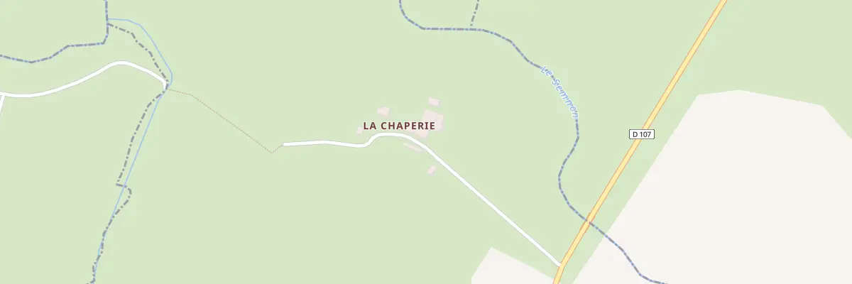 Plan du 5097 La Chaplerie à Fercé