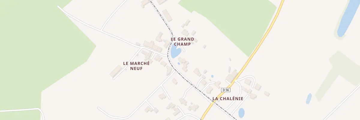 Plan du 1 La Chalenie à Remouillé