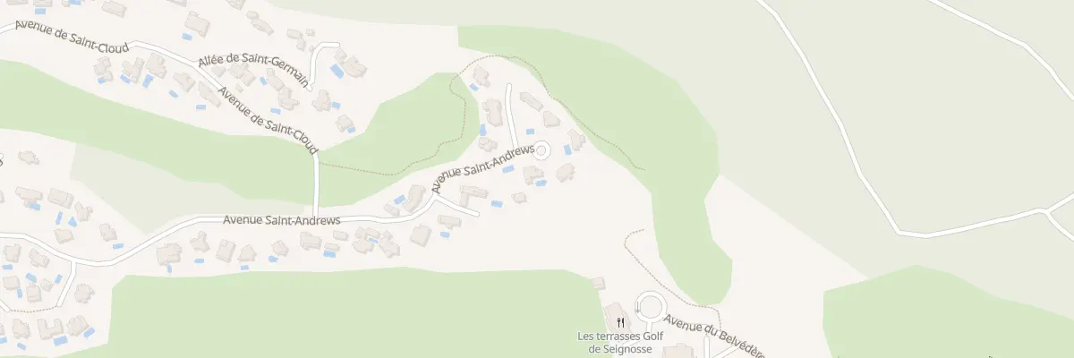 Plan du 38 Av Saint-Andrews à Seignosse