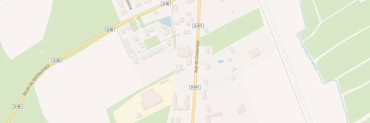 Plan du 23 Rue de Coutances à Périers