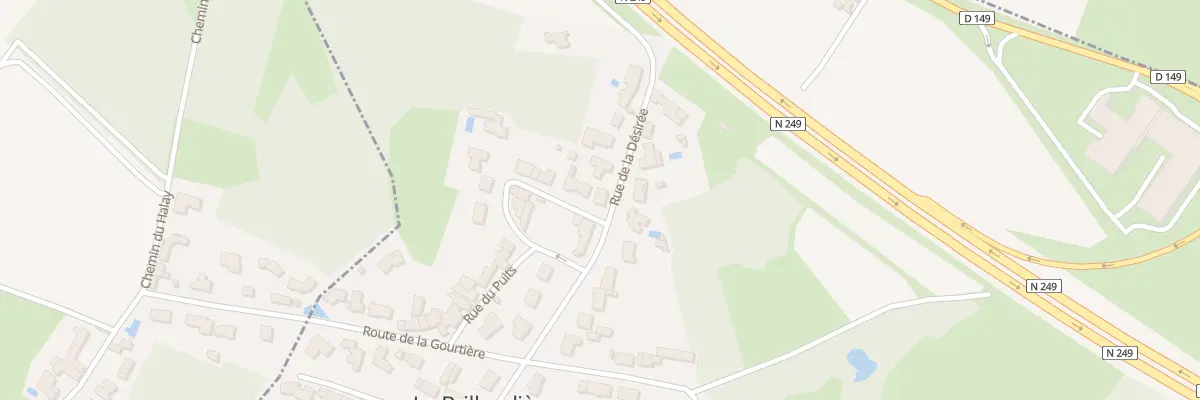 Plan du 33T Rue de la Désirée à La Haie-Fouassière