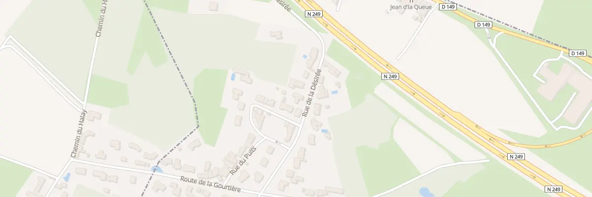 Plan du 33Q Rue de la Désirée à La Haie-Fouassière