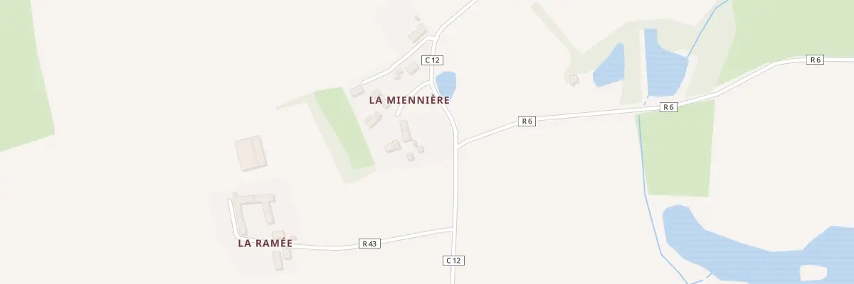 Plan du 5405 La Mienniere aux Touches