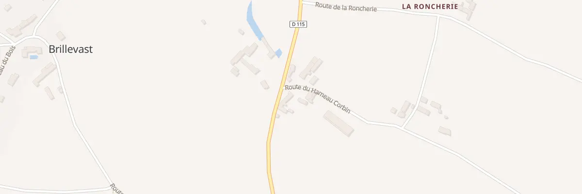 Plan du 4 Rte du Douaire à Brillevast