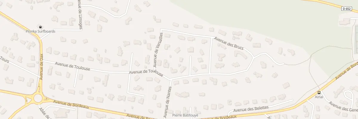 Plan du 49 Imp de Neuilly à Soorts-Hossegor