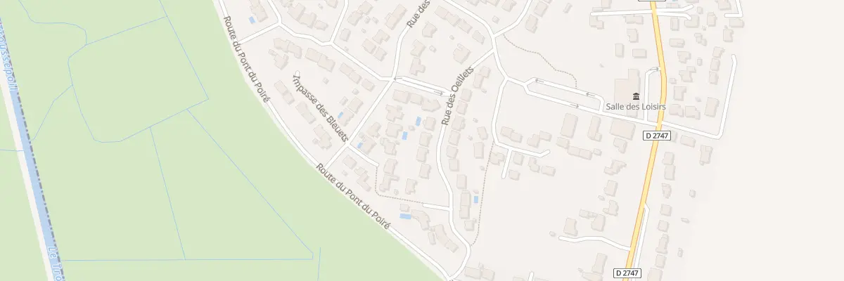 Plan du 26 Rue des oeillets à Angles
