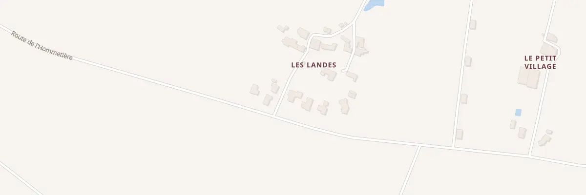 Plan du 6357 Les Landes à Vieillevigne