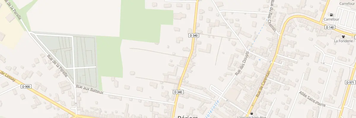 Plan du 36 Rue des Forges à Périers