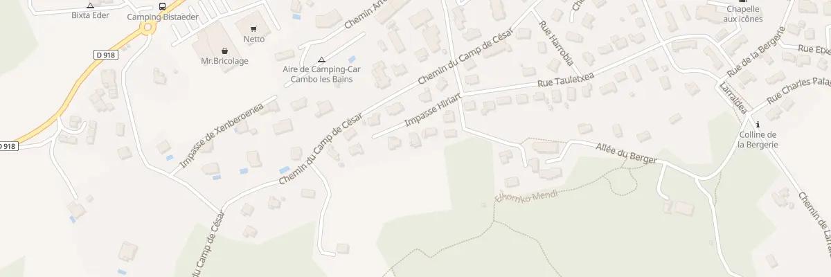 Plan du 11 Imp Hiriart à Cambo-les-Bains