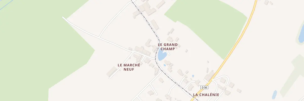 Plan du 2 Le Marche Neuf à Remouillé