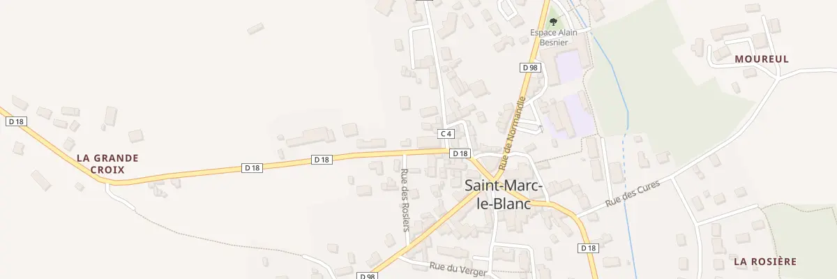 Plan du 12 Rue de Dinan à Saint-Marc-le-Blanc