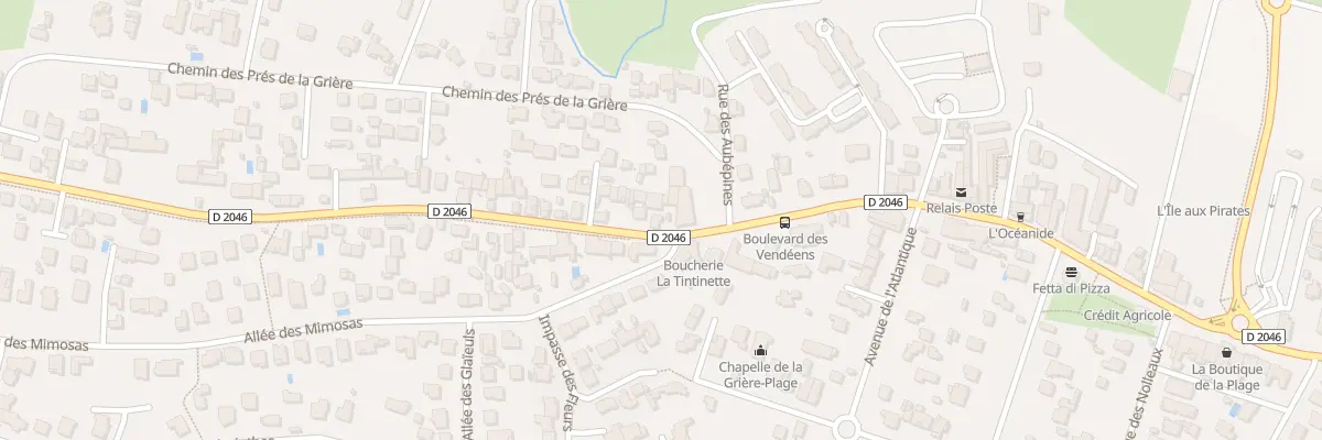 Plan du 69B Bd des Vendéens à La Tranche-sur-Mer