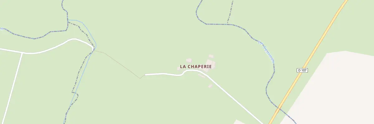 Plan du 5099 La Chaplerie à Fercé