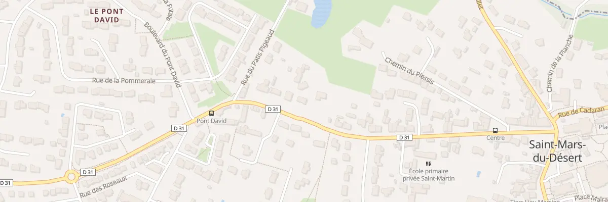 Plan du 45 Rue Julienne David à Saint-Mars-du-Désert
