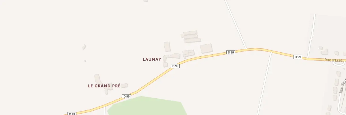Plan du 5154 Launay à Boistrudan