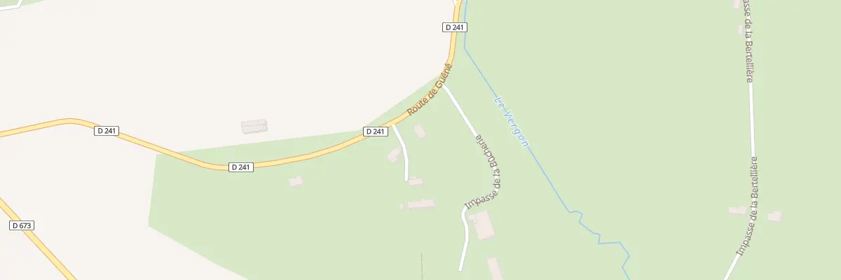 Plan du 2 Guene à Lolif