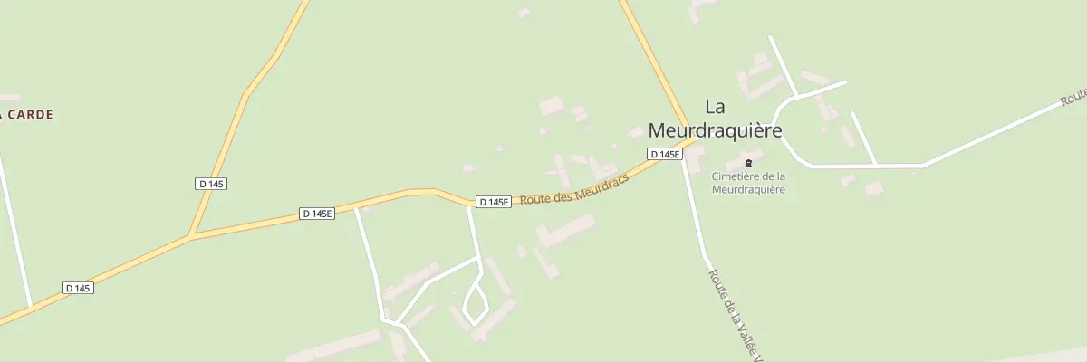 Plan du 12 Rte des Meurdracs à La Meurdraquière