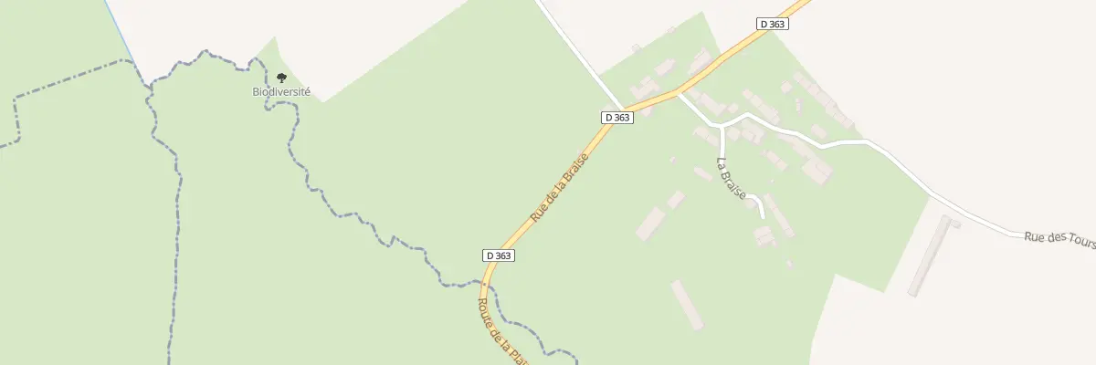 Plan du 8 Rue de la Braise à Servon