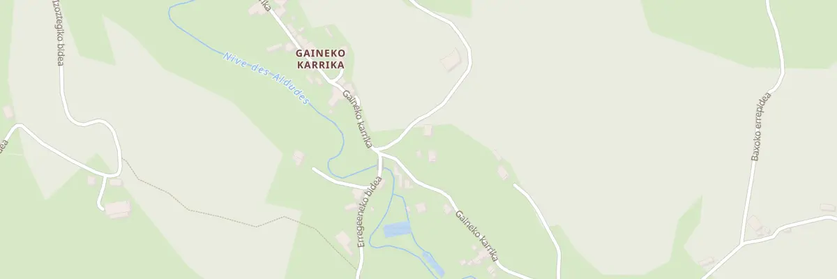 Plan du 541 Rte de Gaineko Karrika à Urepel
