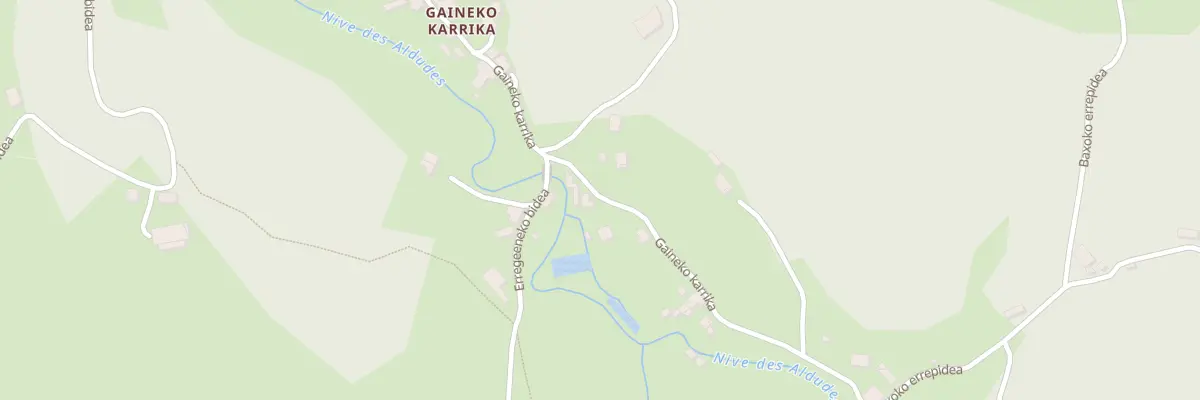 Plan du 576 Rte de Gaineko Karrika à Urepel