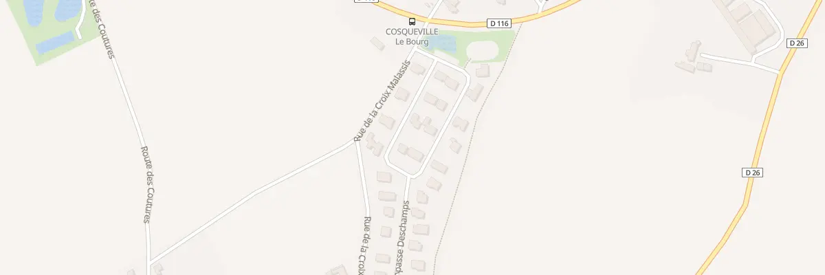 Plan du 23 Rue Deschamps à Vicq-sur-Mer