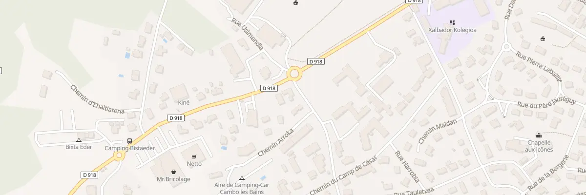 Plan du 4 Rue du Cardinal Lavigerie à Cambo-les-Bains