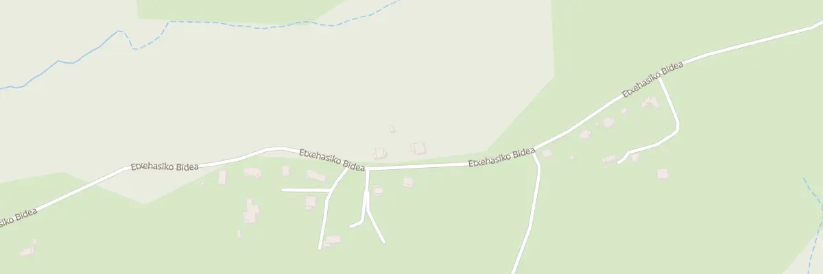 Plan du 1439 Etxehasiko Bidea à Jatxou