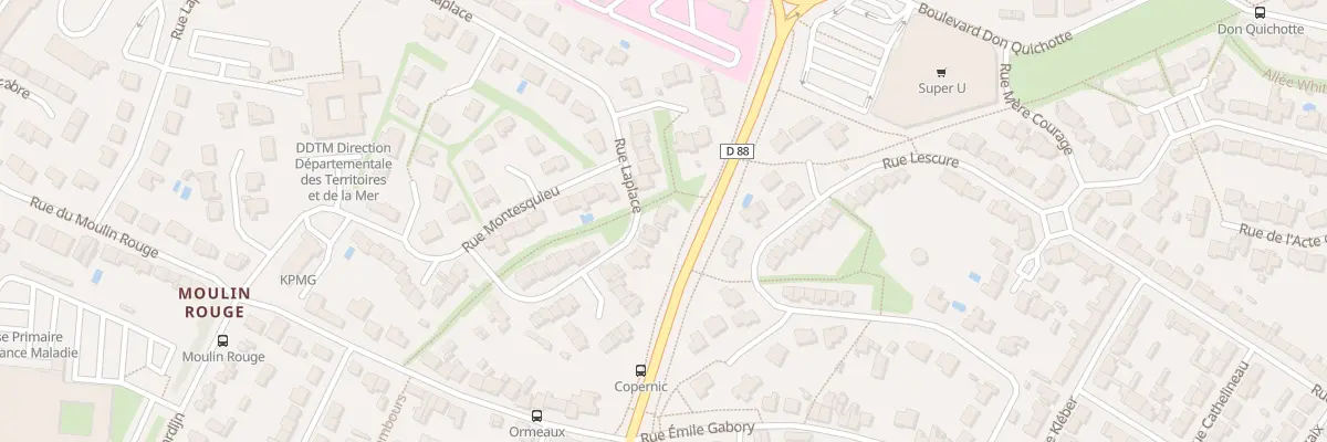 Plan du 123 Rue laplace à La Roche-sur-Yon