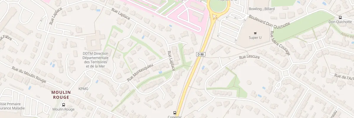 Plan du 117 Rue laplace à La Roche-sur-Yon