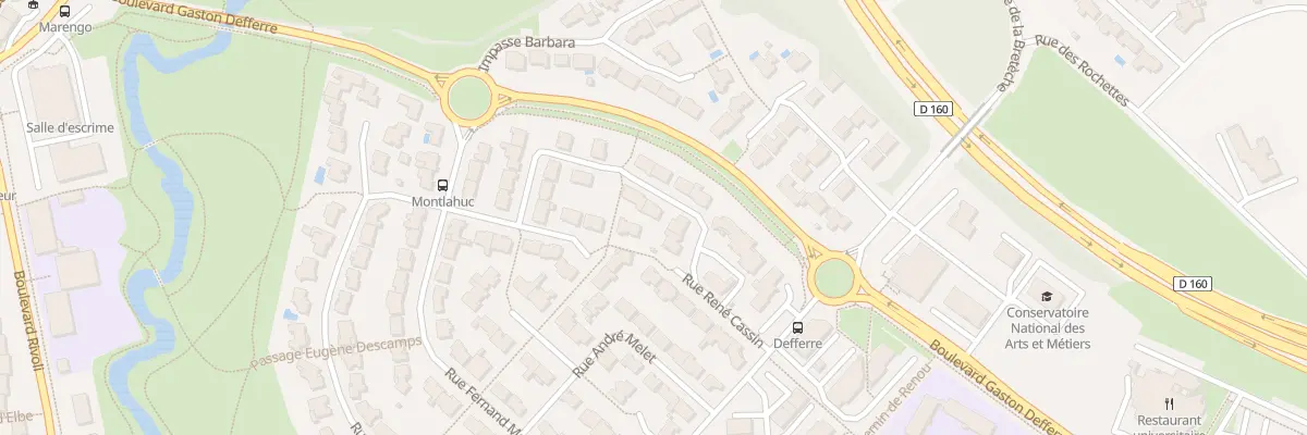 Plan du 23 Rue René Cassin à La Roche-sur-Yon