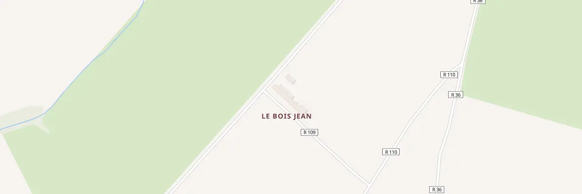 Plan du 1 Le Bois Jean à Joué-sur-Erdre